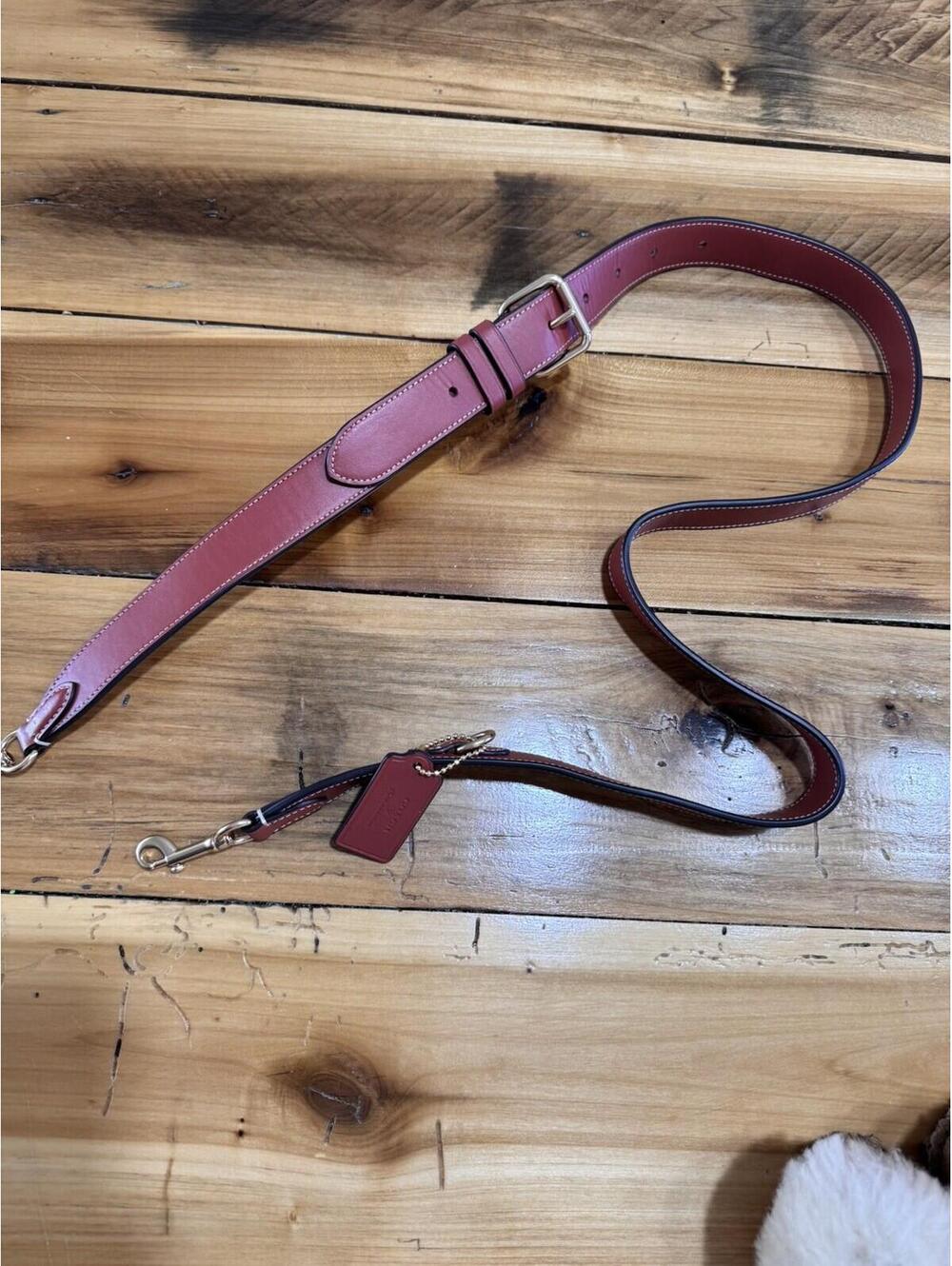 Coach X Tom Wesselmann replacement purse strap adjustable with hang tag